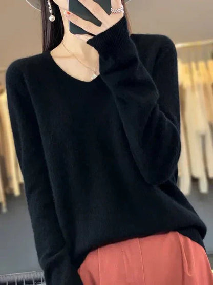 Bequemer Pullover Weich Angenehm