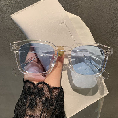 Moderne Damenbrille Eckig Pastell Farben