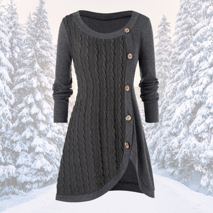 Elegantes Pulloverkleid Warm & Stilvoll