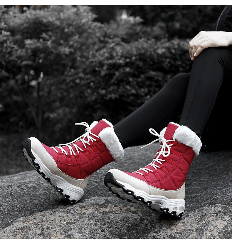 Warme Damen Stiefel Winter Isoliert