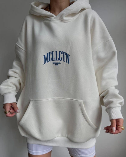 Liora - Oversize Hoodie mit Auffälligem Rückendruck
