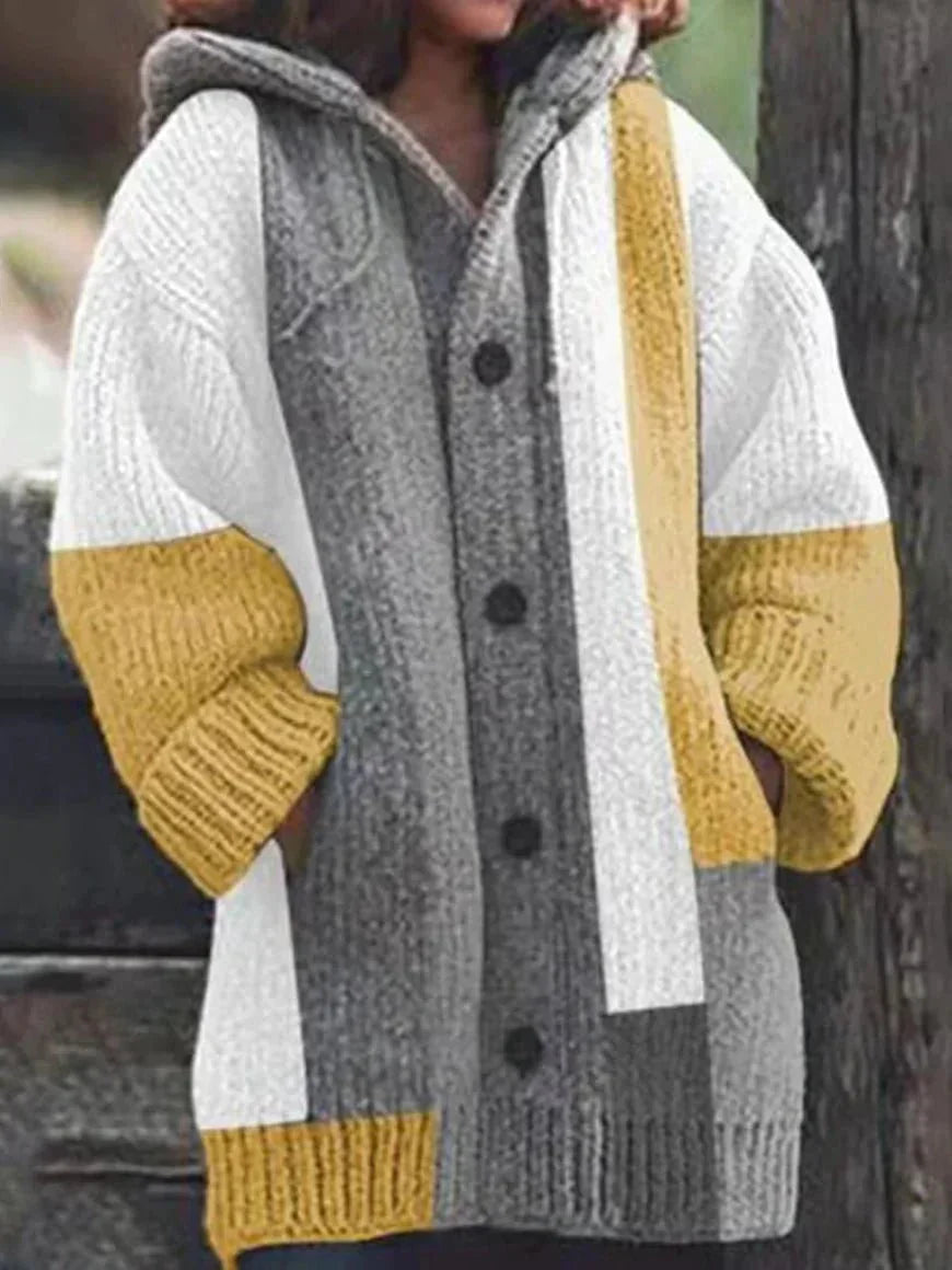 Bequeme Winterstrickjacke Lässig & Warm