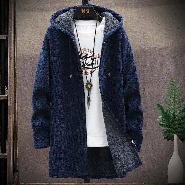 Stylische Kapuzenjacke Pullover Herren