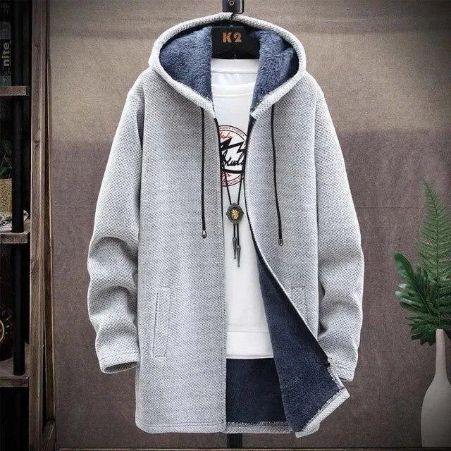 Stylische Kapuzenjacke Pullover Herren