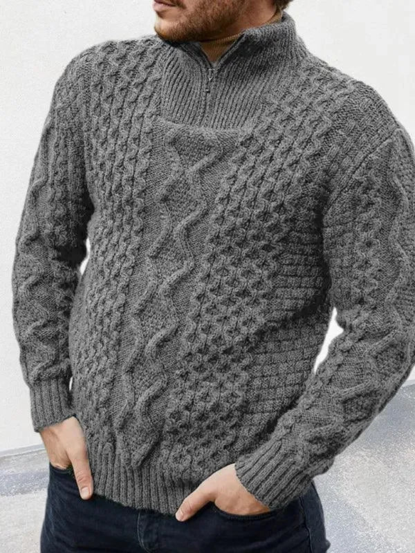 Elegante Rollkragenpullover Herren