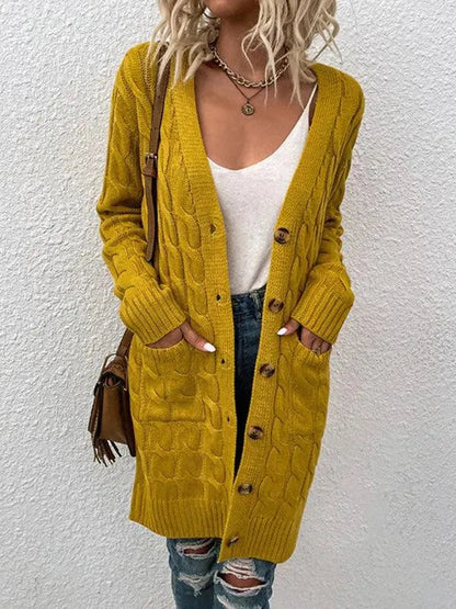 Frauen Strickjacke Soft Pullover Modern