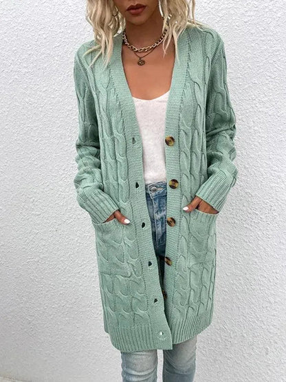 Frauen Strickjacke Soft Pullover Modern