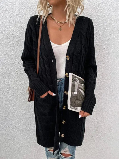 Frauen Strickjacke Soft Pullover Modern