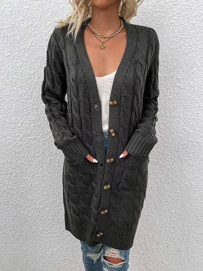 Frauen Strickjacke Soft Pullover Modern