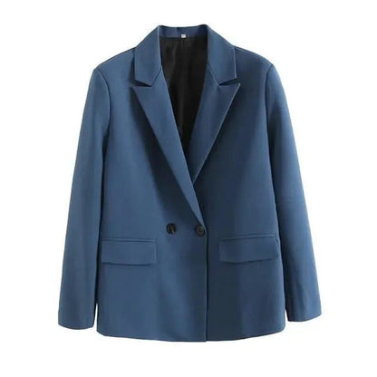 Damen Blazer Bequem Freizeit Style