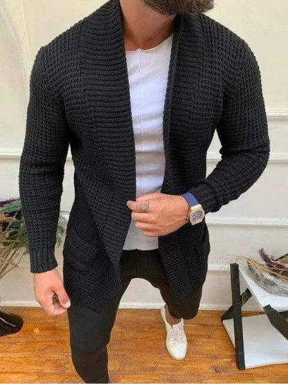 Bequemer Strickpullover Männer Relaxed Fit