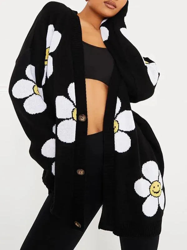 Elegante Frauenstrickjacke Klassisches Design