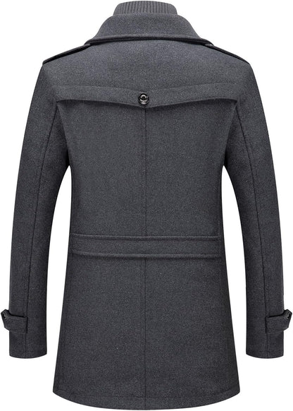 Eleganter Herren Winterblazer Klassik Design - IdealeKleiden