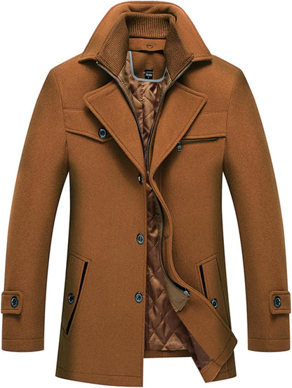 Eleganter Herren Winterblazer Klassik Design