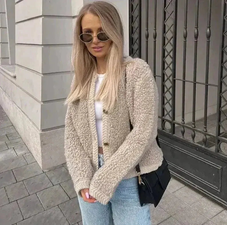 Weiche Teddyjacke Lunar Winterstyle - IdealeKleiden