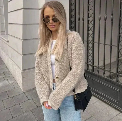 Weiche Teddyjacke Lunar Winterstyle - IdealeKleiden