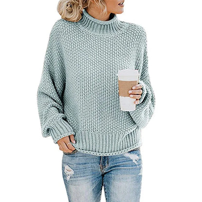 Elegante Damen Rollkragenpullover Luxus Qualität
