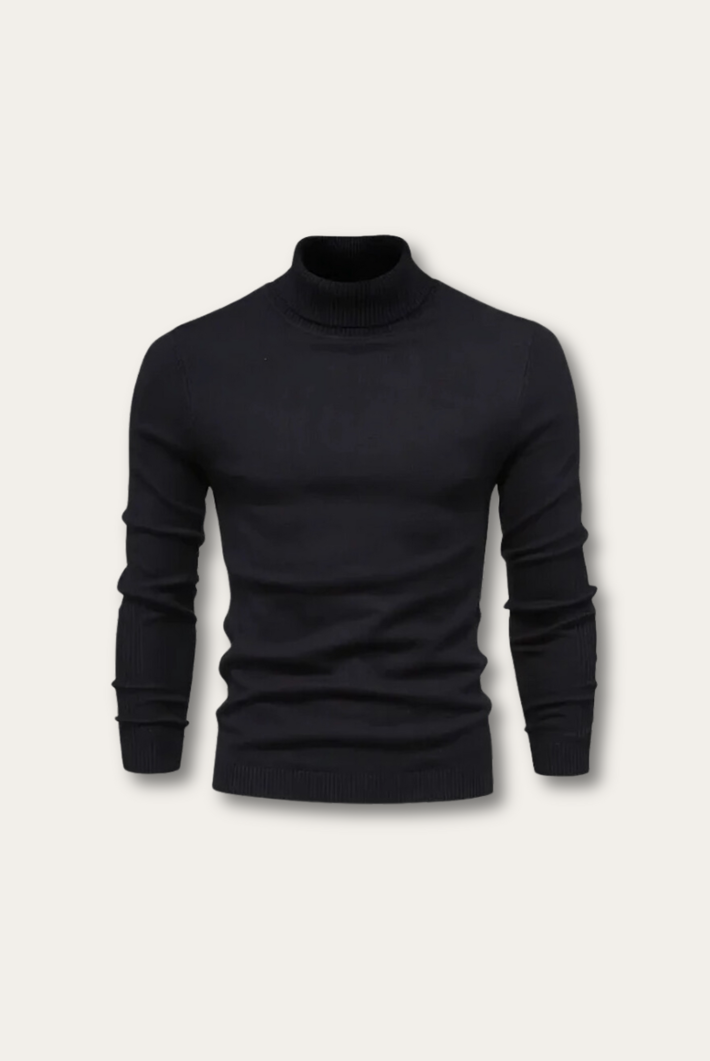 Stilvoller Herren Rollkragen Pullover Qualität