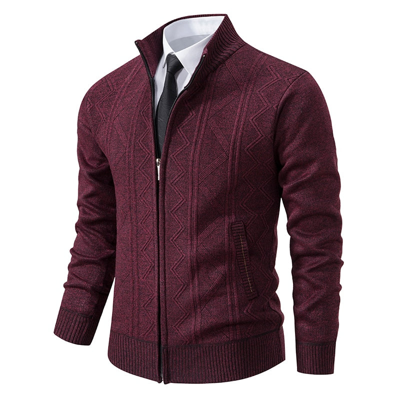 Elegante Herrenweste Luxus Strick