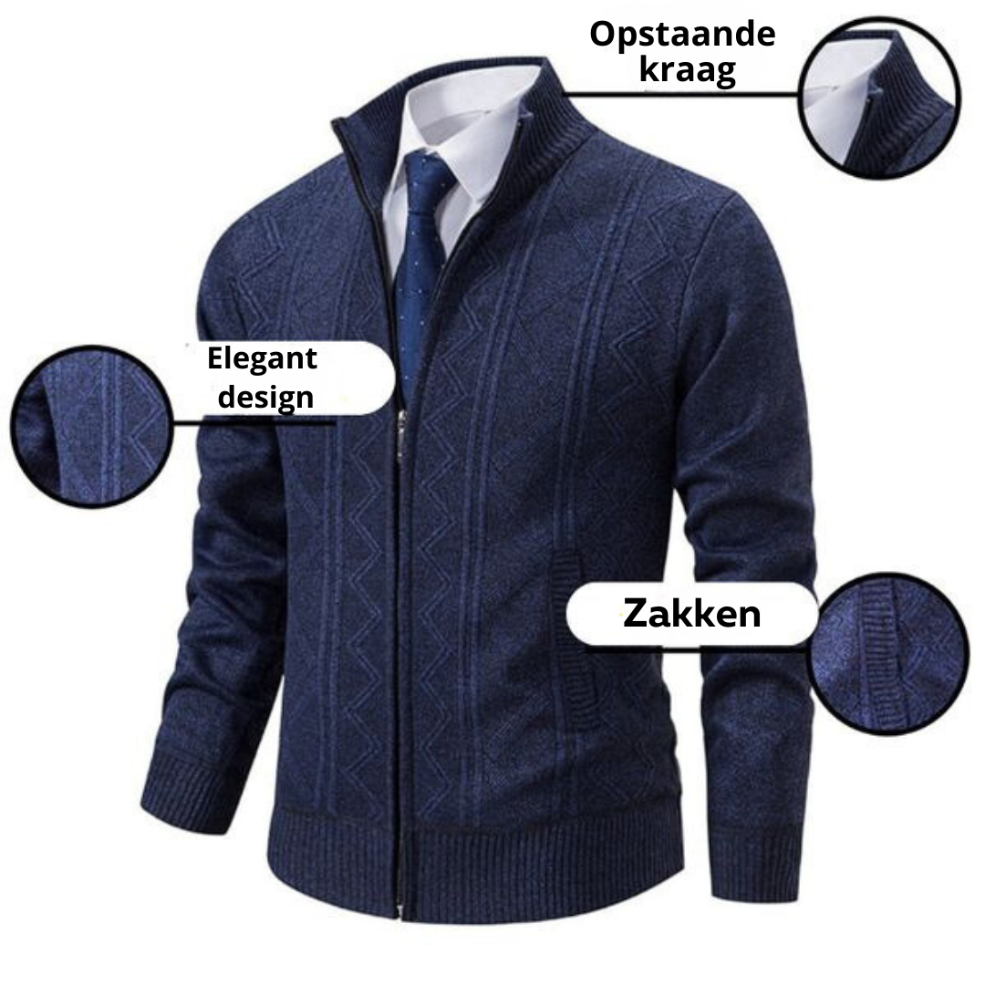Elegante Herrenweste Luxus Strick - IdealeKleiden