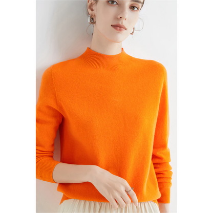 Eleganter Kaschmir Pullover Damen Luxus Qualität