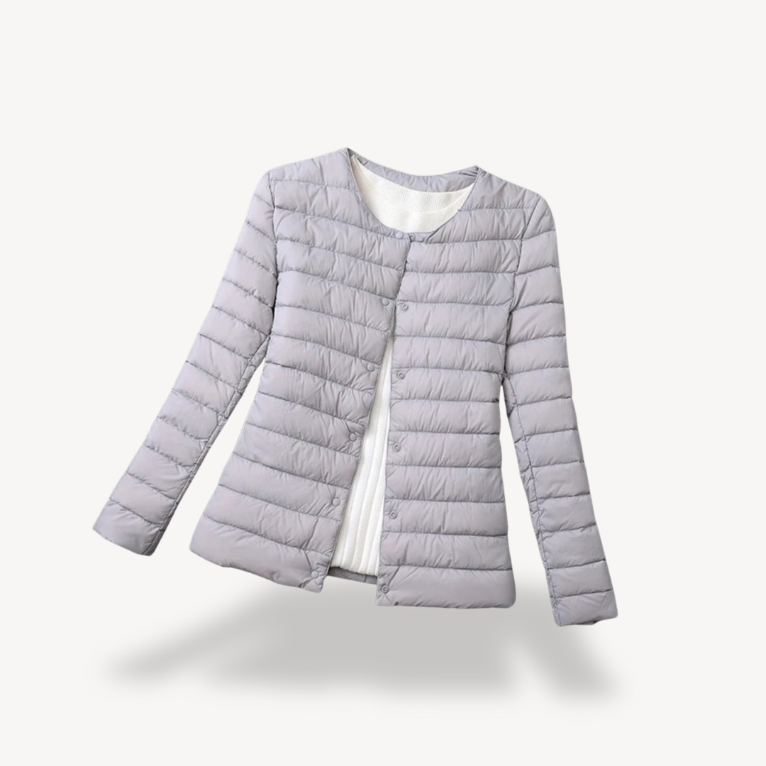 Damen Pufferjacke Leicht und Warm
