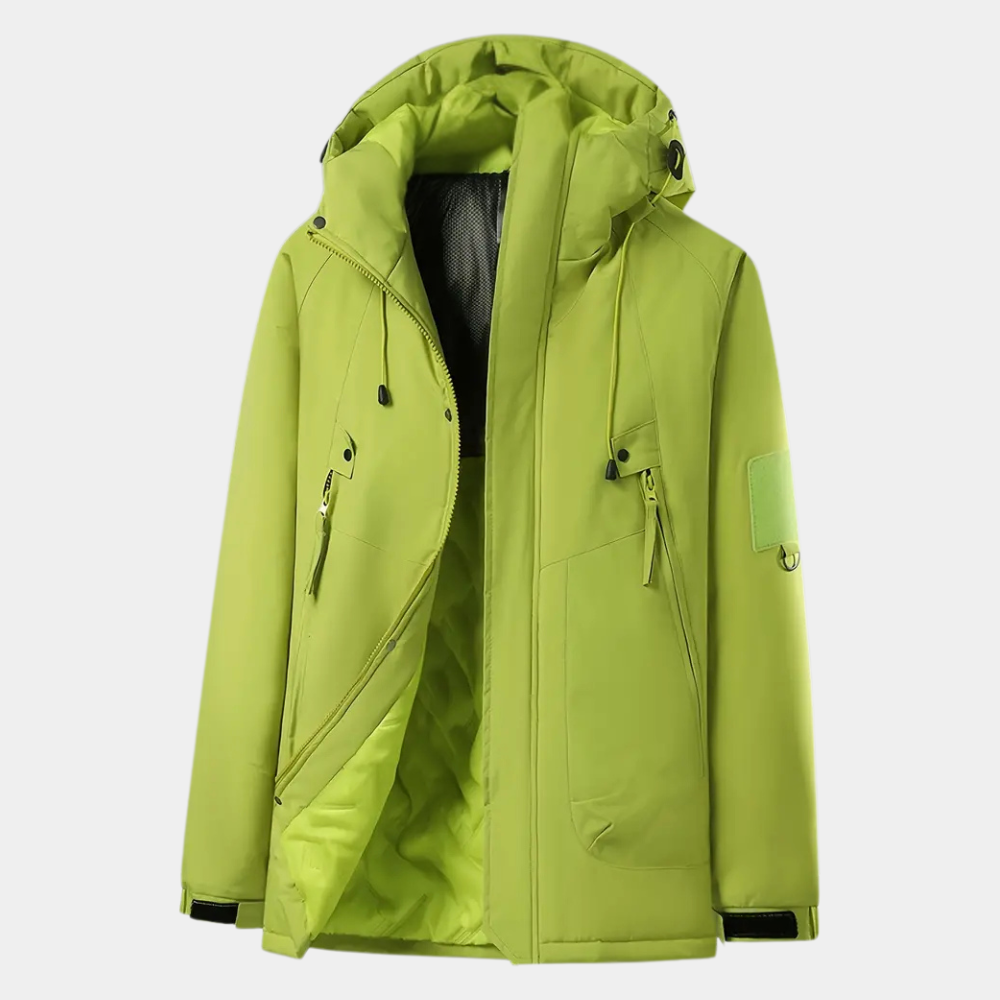 Herren Winterjacke Luxus Komfort Design