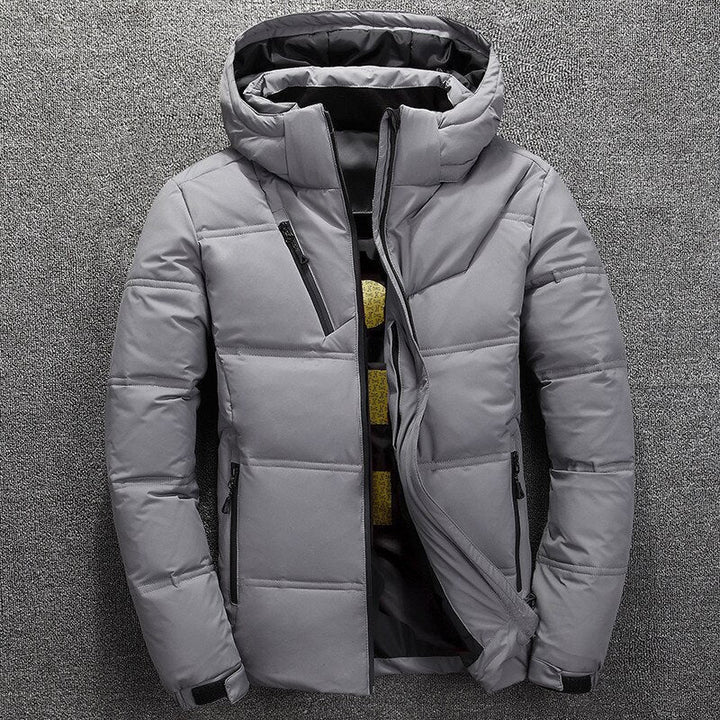 Don - Warme Winterjacke mit Kapuze - IdealeKleiden