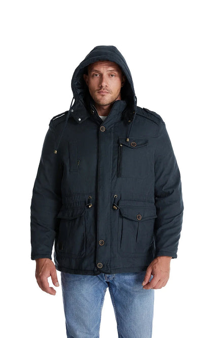 Warme Winterjacke Damen Fleece-Innen fleece gefüttert