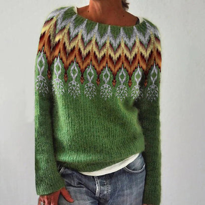 Bequemer Wintersweater Luxus Baumwolle Warm Stilvoll