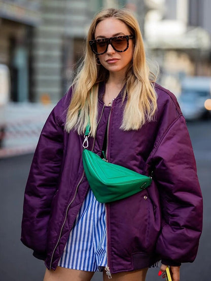 Winter Bomberjacke Warm Isoliert