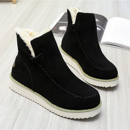 Winter Stiefel Wildleder Damen Absatz