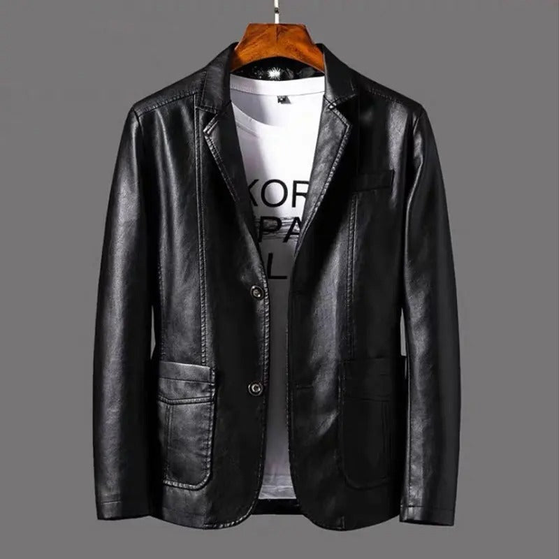 Stilvolle Lederjacke Frauen Trendy - IdealeKleiden