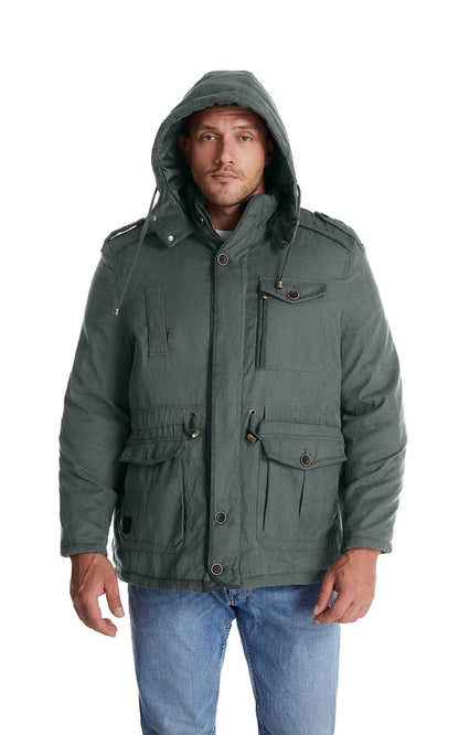 Warme Winterjacke Damen Fleece-Innen fleece gefüttert