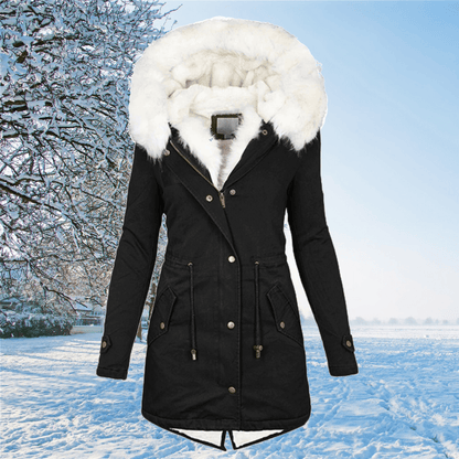Stilvolle Damen Winterjacke Elegant Schnitt - IdealeKleiden