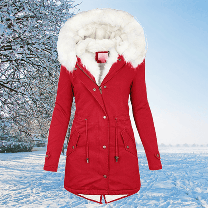Stilvolle Damen Winterjacke Elegant Schnitt