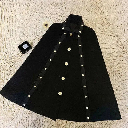 Warmes Winterponcho Für Damen