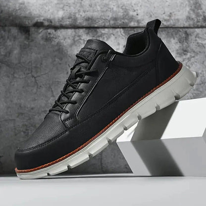 Herren Sneaker Leder Komfort Schuhe