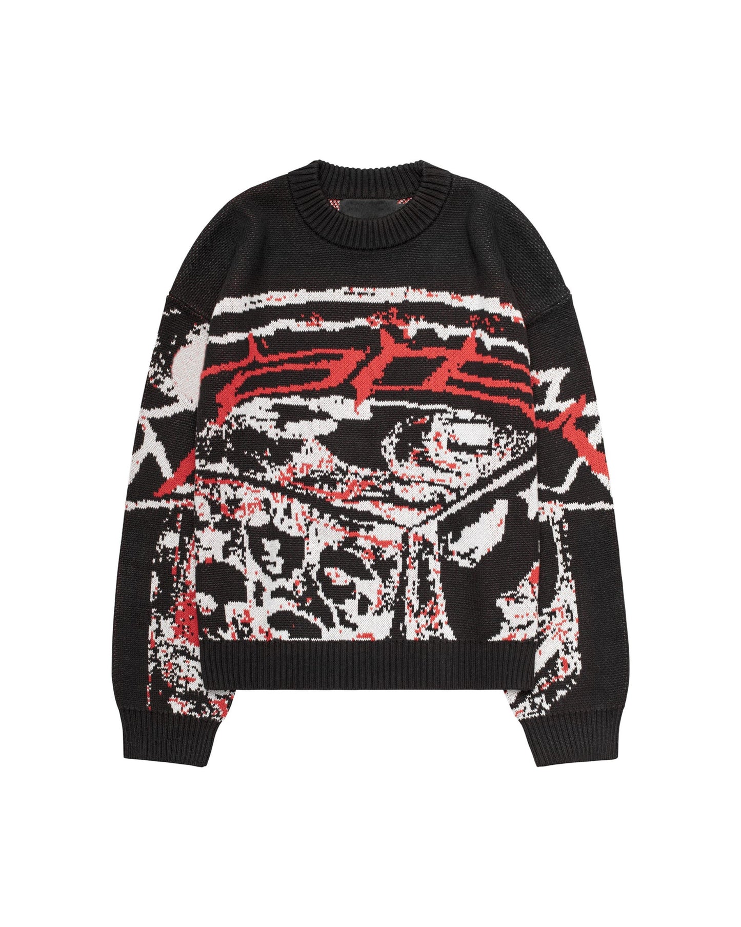 Mode Strickpullover Trendy Streetwear Style
