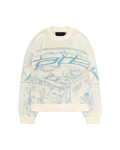 Mode Strickpullover Trendy Streetwear Style