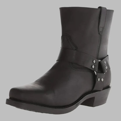 Herren Stiefel Western Style Leder