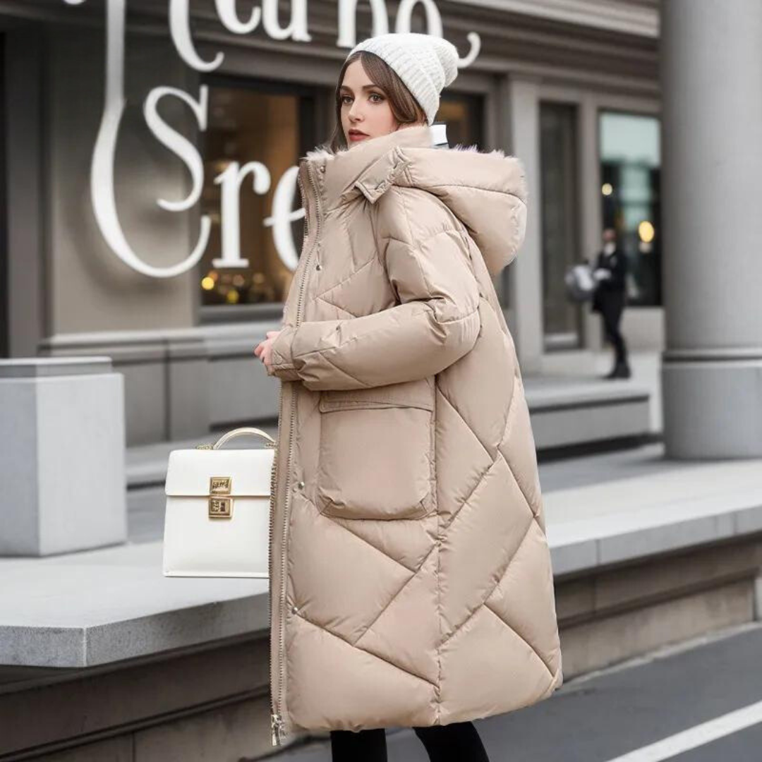 Warmwinter Mantel Damen Robust