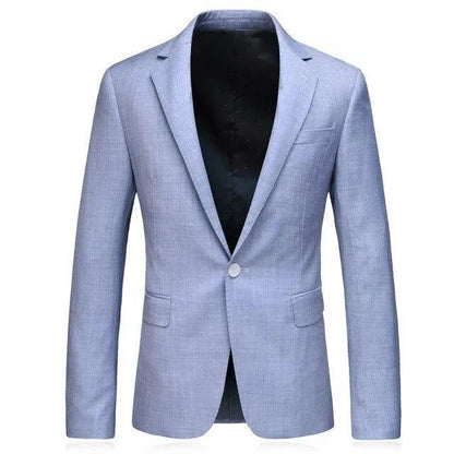 Herren Blazer Slim Fit 1-Knopf Elegant