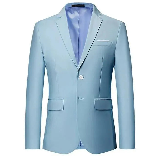Eleganter Herren Blazer 2-Knopf Hochzeitsanzug