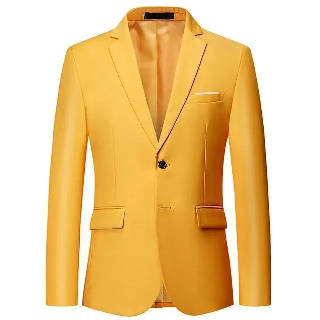 Eleganter Herren Blazer 2-Knopf Hochzeitsanzug