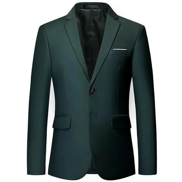 Eleganter Herren Blazer 2-Knopf Hochzeitsanzug