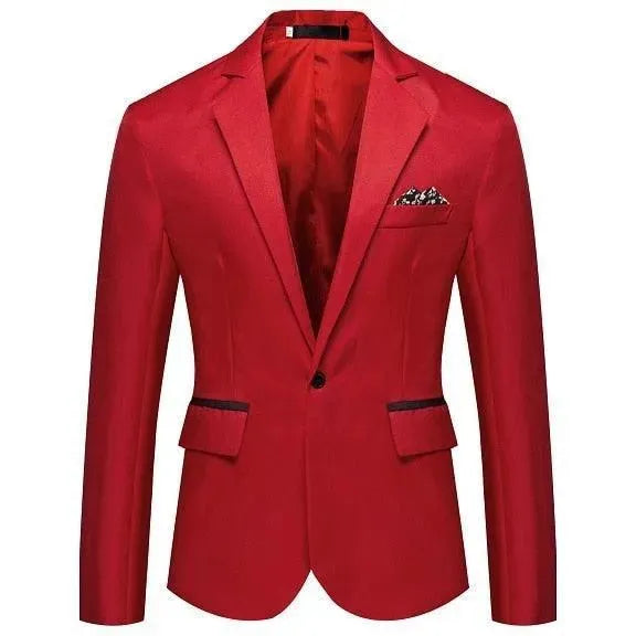 Herren Blazer Modern Business Style