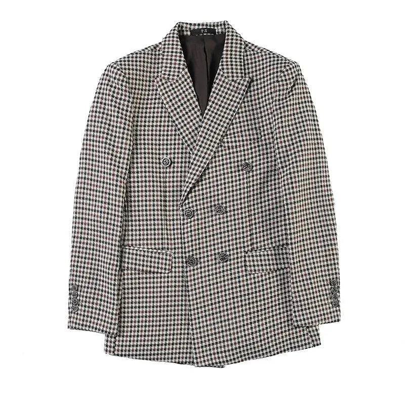 Herren Blazer Doppelreihig Elegant Modern - IdealeKleiden