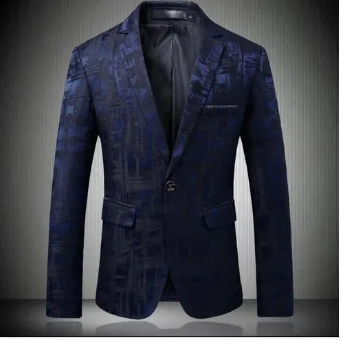 Stilvoller Herren Blazer - Modern Geometrisch