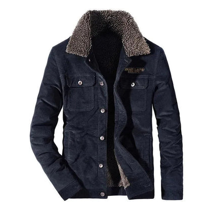 Herren Cordjacke Modern Schnitt